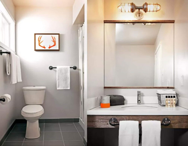 Bathroom 5, Basecamp Tahoe City, Placer