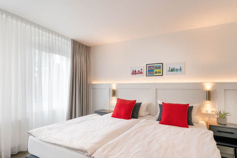 Bedroom 4, Hotel Bad Minden, Minden-Lübbecke