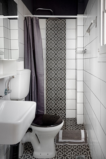 Bathroom, Nest Studio with Terrace, Acropolis View, Attica