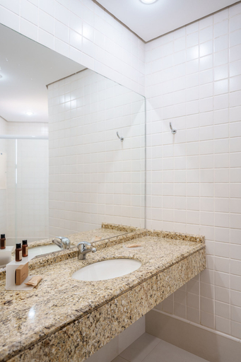 Bathroom 4, Central Park Hotel by Bourbon, Cascavel