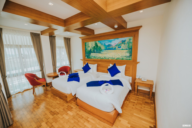 Bedroom 3, Chaung Tha Lodge, Bassein