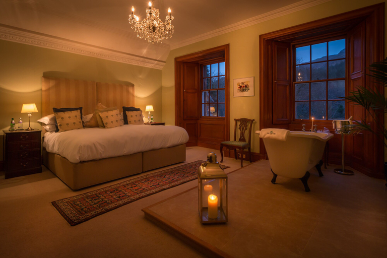Bedroom 3, Glencoe House, Highland
