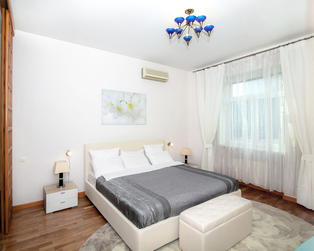 Bedroom 1, ApartExpo on Kutuzovsky 35, Western
