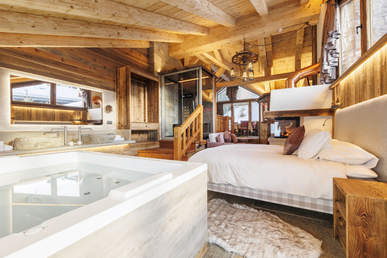 Bedroom 2, Park Chalet Village, Sondrio