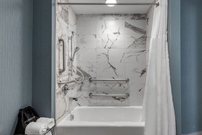 Bathroom 3, Cambria Hotel West Orange, Essex