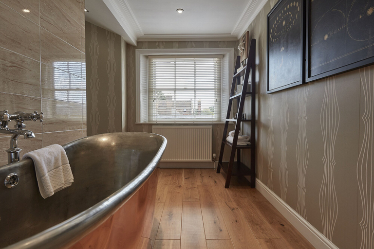 Bathroom 4, The Angel Hotel, Suffolk