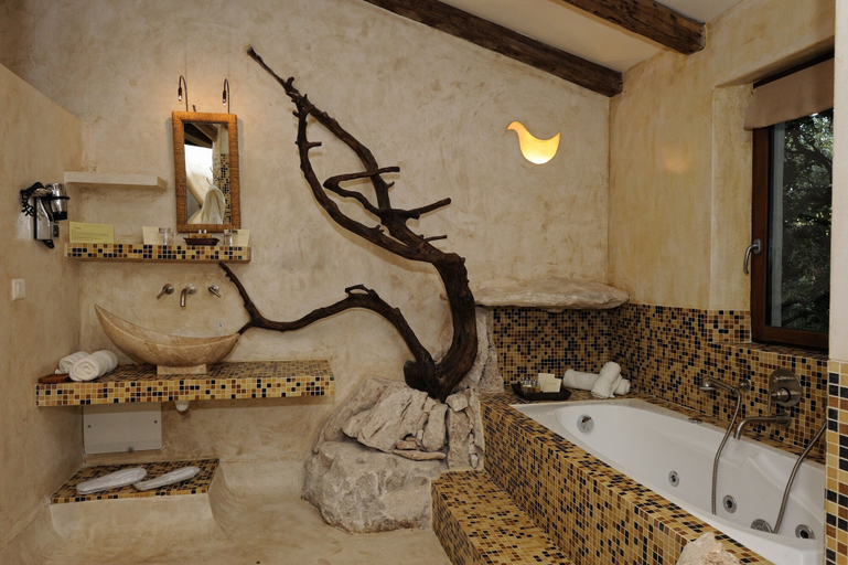 Bathroom 5, Lodge De Charme A Cheda, Corse-du-Sud