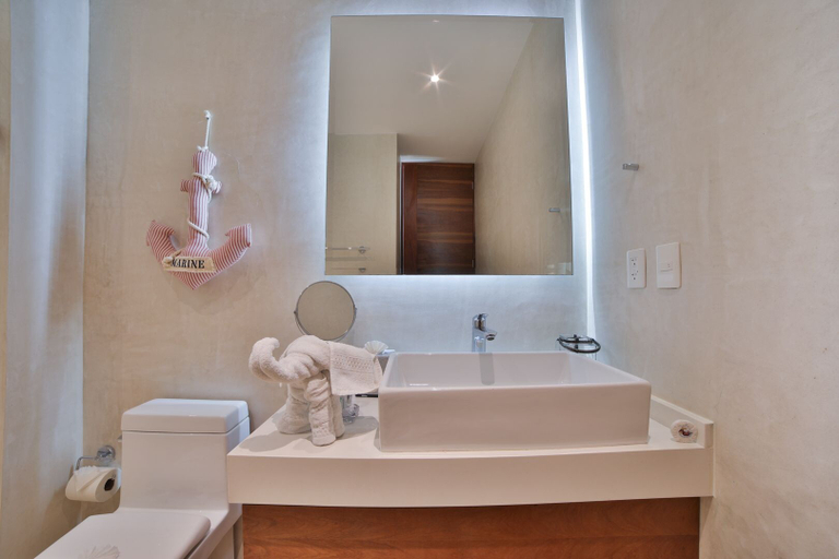 Bathroom, Central Park 201 C, Cozumel
