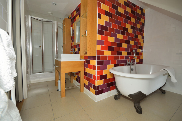 Bathroom 4, The Brudenell Hotel, Suffolk