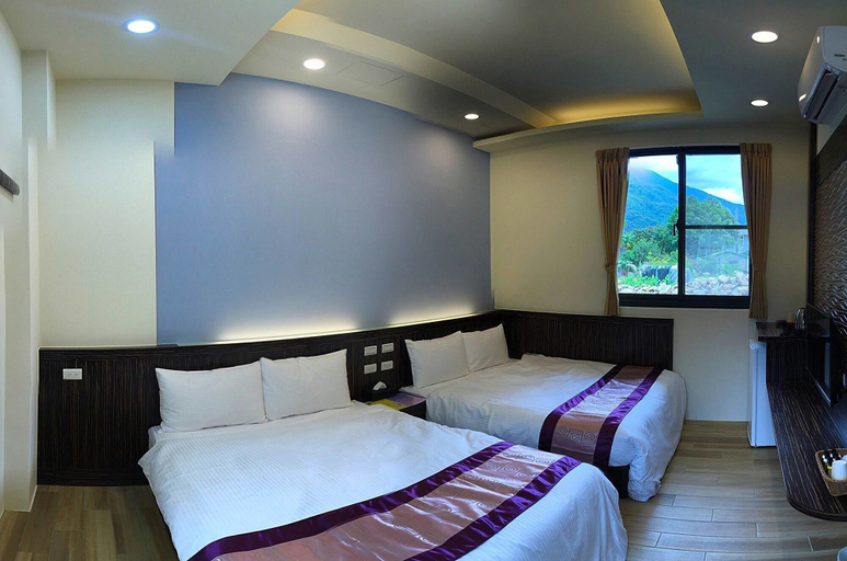 Bedroom 3, PULI GuanPu Fallsview Stay House, Nantou