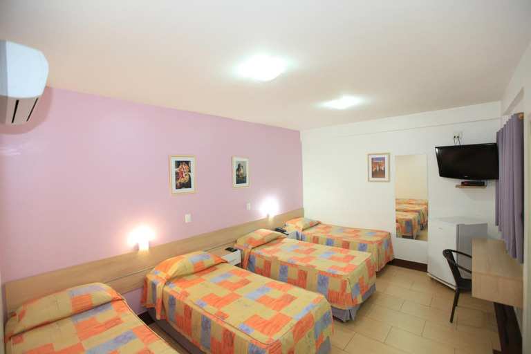 Bedroom 3, Oly Plaza Hotel, Piracicaba
