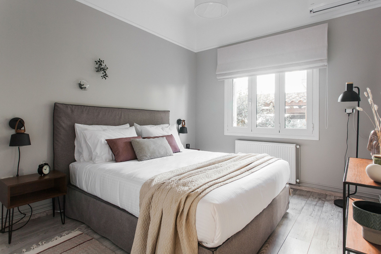 Bedroom 3, Unique 2BR Apartment in Filothei, Attica