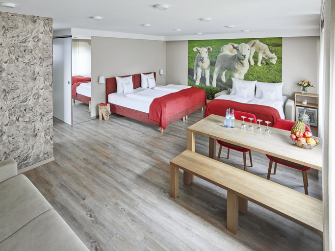 Bedroom 3, Hotel Restaurant Lamm, Esslingen