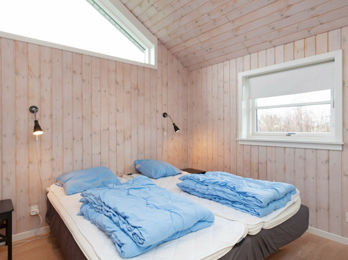 Bedroom 3, Charming Holiday Home in Væggerløse With Indoor Whirlpool, Guldborgsund
