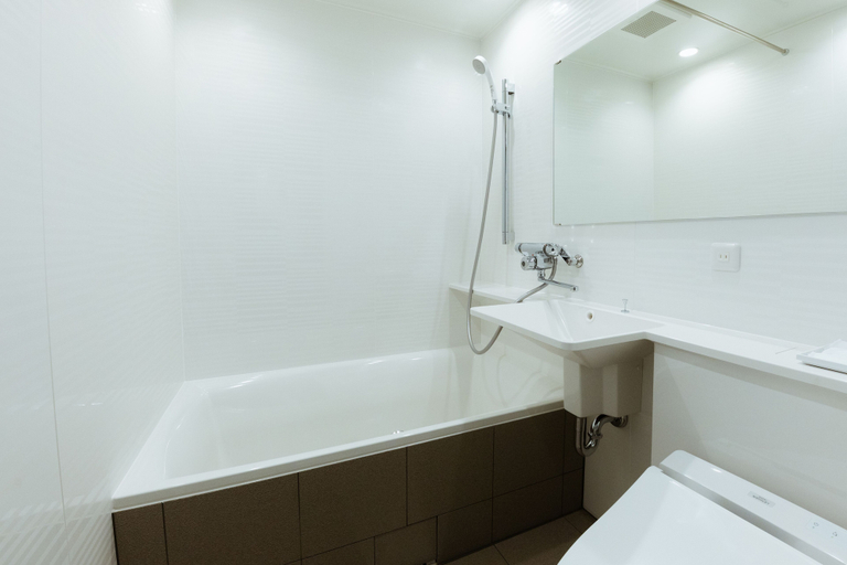 Bathroom 4, Hotel Karae - Hostel, Karatsu