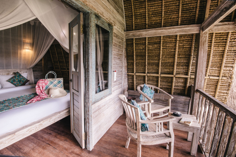 Bedroom 3, Dream Beach Huts, Klungkung