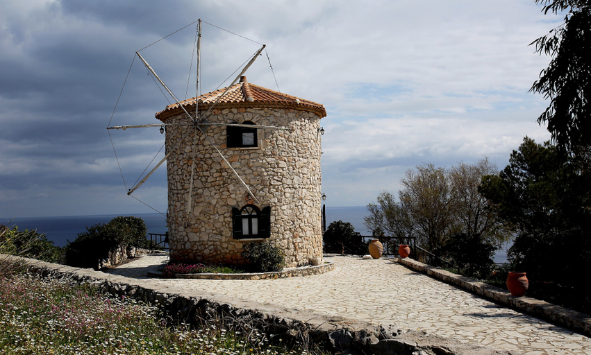 Exterior & Views 2, Potamitis Windmills & Apartments, Ionian Islands