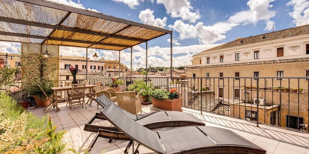 Terrace/patio 4, Trastevere Attic with private terrace, Rome
