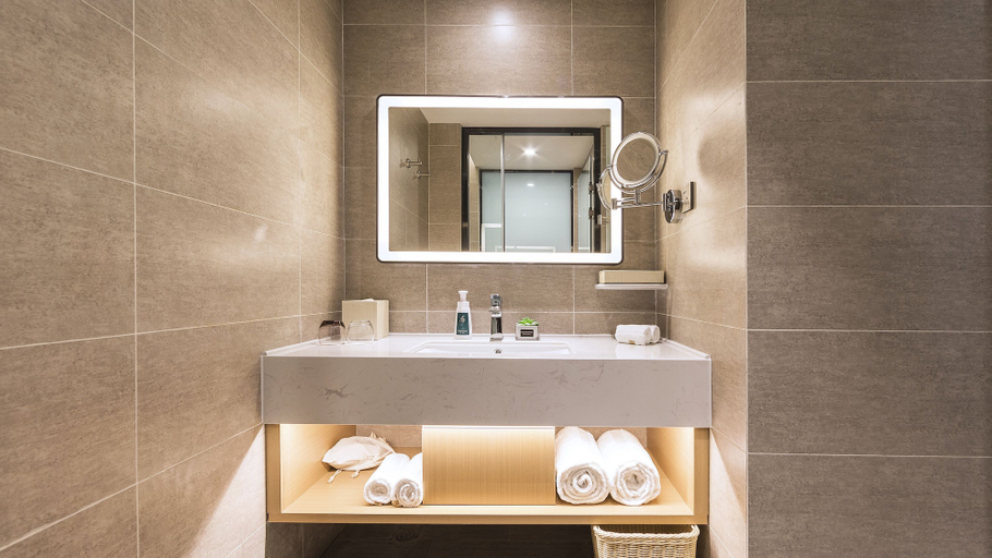 Bathroom 4, Atour Hotel Jiuyan Bridge NetEase Strict Selection Chengdu, Chengdu
