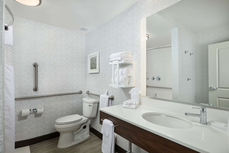 Bathroom 4, Hampton Inn Fairfax City, Fairfax City
