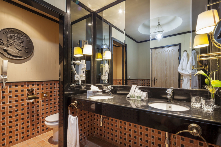 Bathroom 5, Hotel ILUNION Mérida Palace, Badajoz