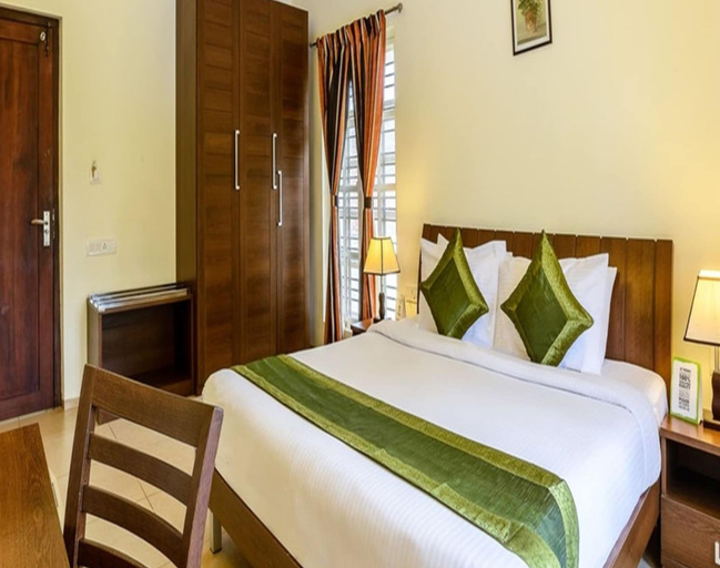 Bedroom 2, MySpace Express Oleander Service Apartment, Kodagu
