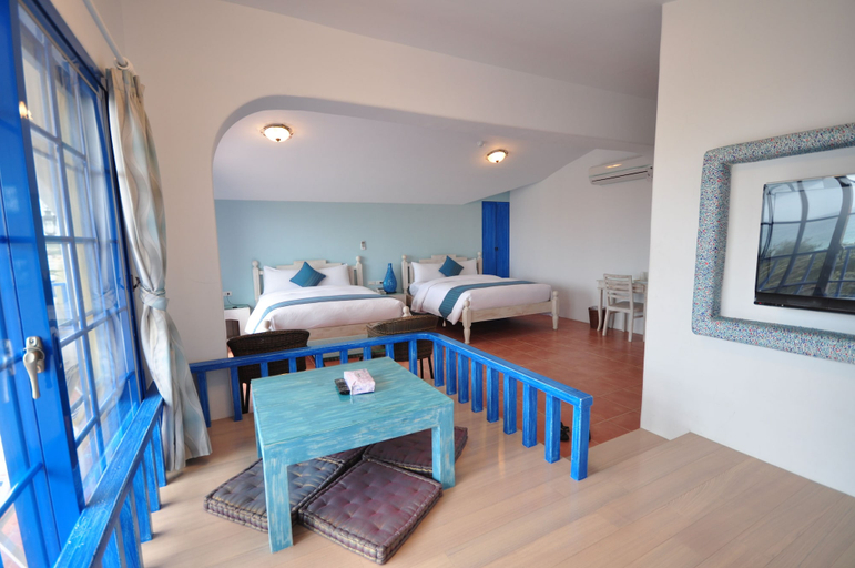 Bedroom 3, Greece Style Hotel, Pingtung