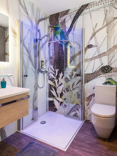 Bathroom, Hotel Luisen-Mühle, Waldeck-Frankenberg