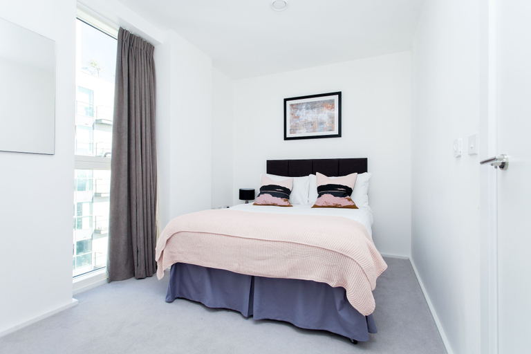 Bedroom 2, Clover Court by Aeria Apartments, London