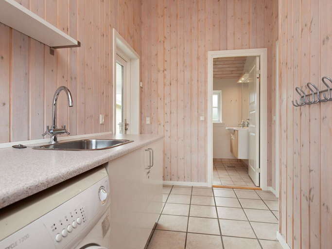 Bathroom 5, Charming Holiday Home in Væggerløse With Indoor Whirlpool, Guldborgsund