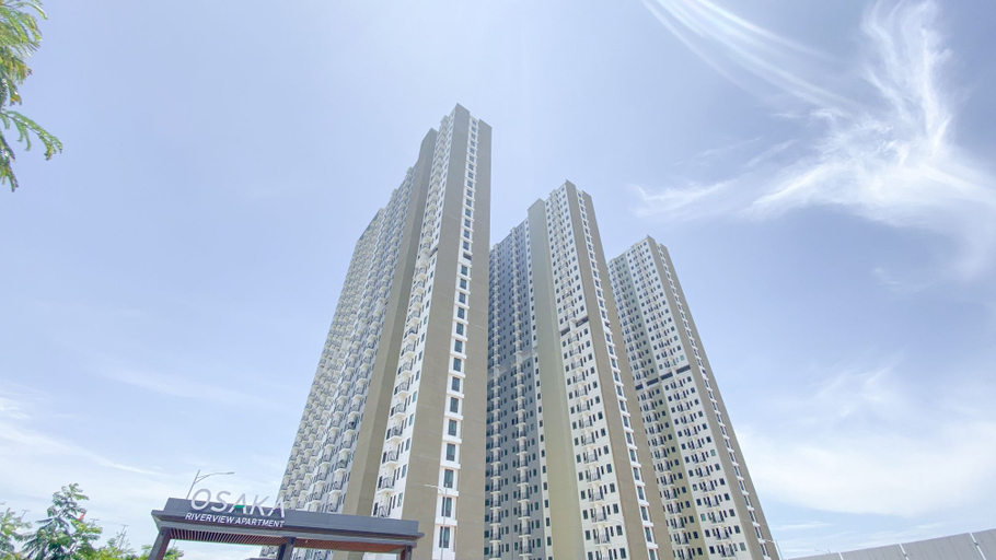 Exterior & Views 3, Modern Studio (No Kitchen) Apartment at Osaka Riverview PIK 2 By Travelio, Tangerang