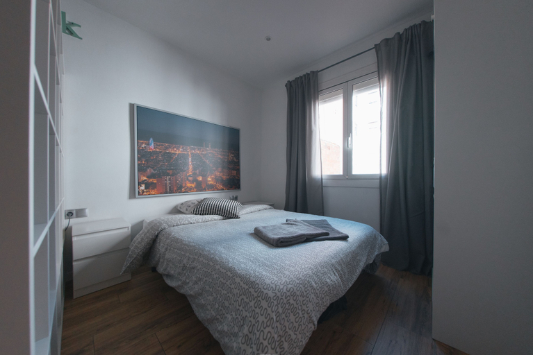 Bedroom 2, Apartamento junto Estadio y Fira, Barcelona