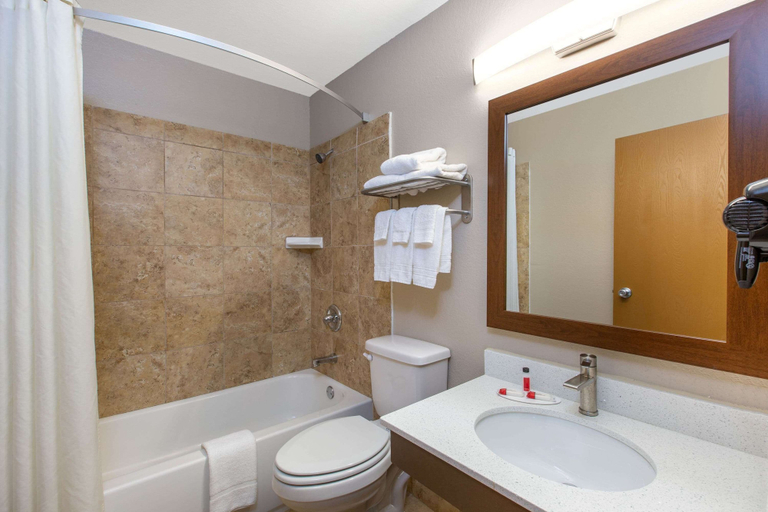 Bathroom 4, Super 8 by Wyndham Chattanooga Lookout Mountain TN, Hamilton