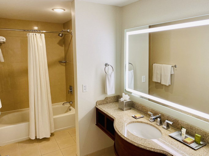 Bathroom 4, Hilton President Kansas City, Kansas City