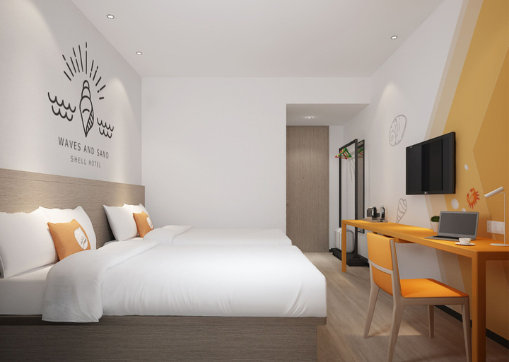 Bedroom 1, Vatica Wuhu Nanling Wannan Shangcheng Hotel, Wuhu