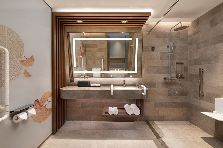Bathroom 5, Hilton Garden Inn Jiuzhaigou, Ngawa Tibetan and Qiang