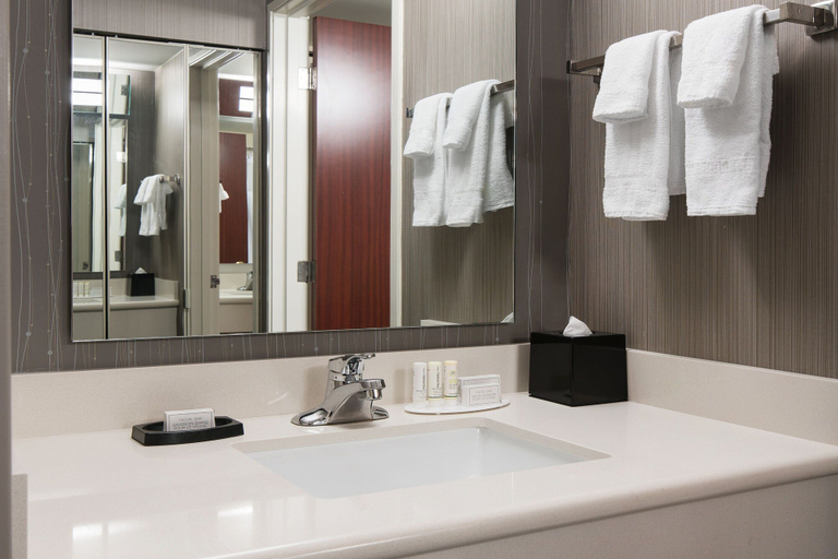 Bathroom 5, Courtyard by Marriott Seattle Federal Way, King