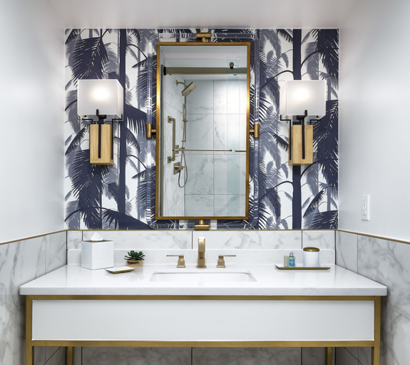 Bathroom 5, Cadillac Hotel & Beach Club, Autograph Collection, Miami-Dade