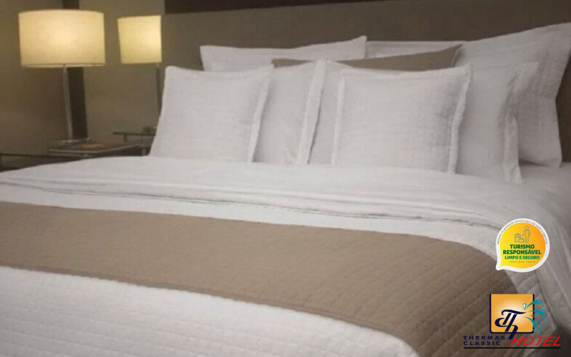 Bedroom 2, Thermas Classic Hotel, Marcionilio Dias