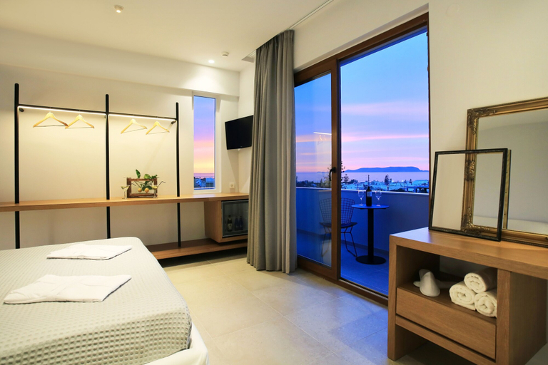 Bedroom 1, Basilico Hotel, Crete