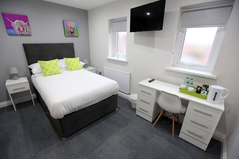 Bedroom 2, Hotel 52 - Stanley, Durham