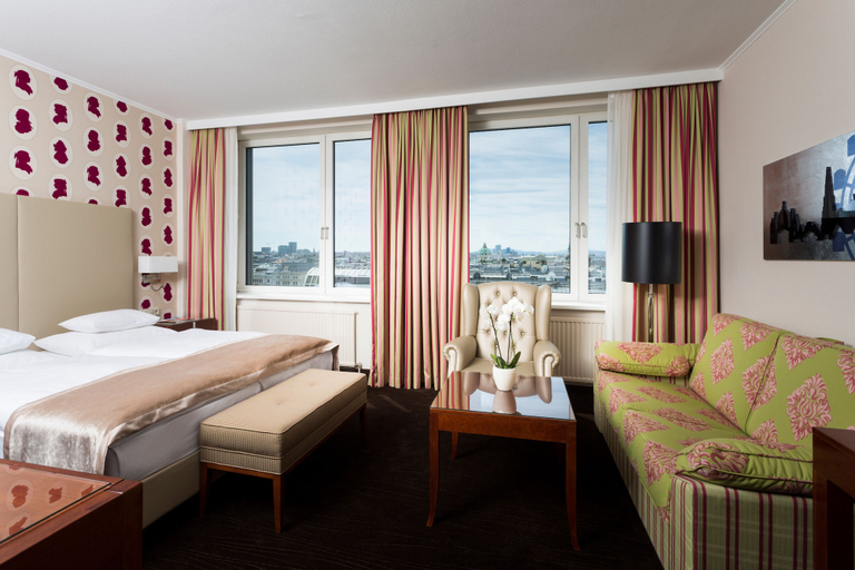 Bedroom 3, Hotel Am Parkring, Wien