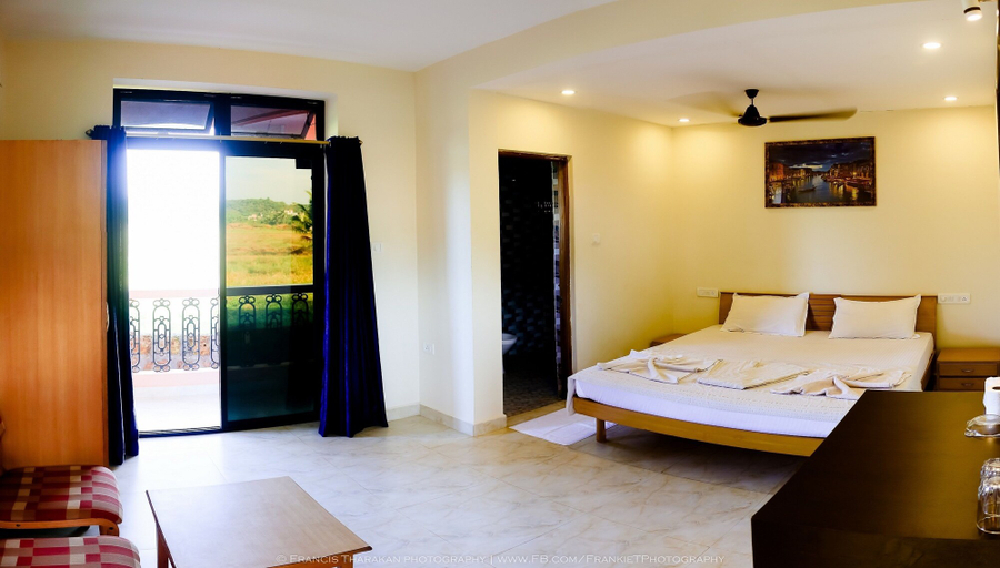 Bedroom 3, Hotel Lua Nova, North Goa
