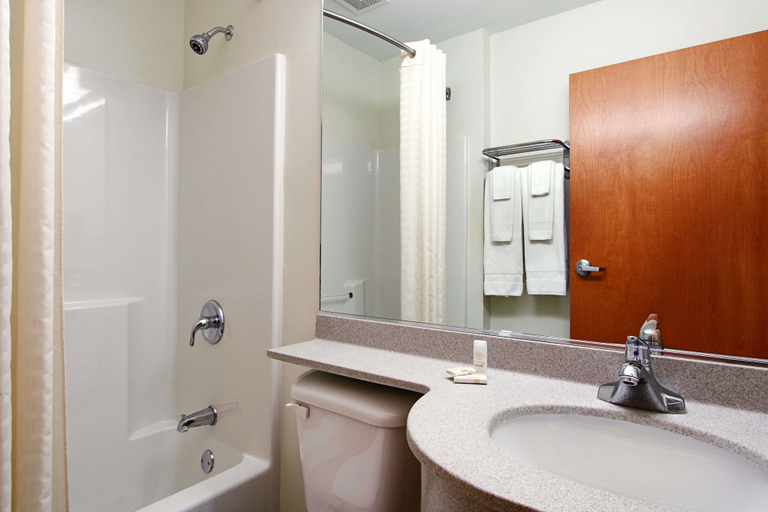 Bathroom 4, Microtel Inn & Suites by Wyndham Bridgeport, Harrison