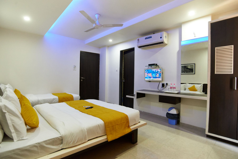 Bedroom 3, Hotel Sai Bansi, Ahmadnagar