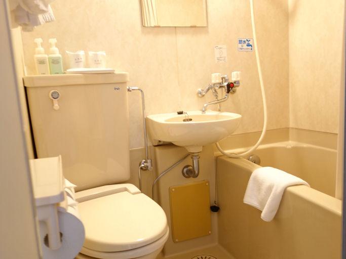 Bathroom 4, Hotel Green Pacific, Sendai