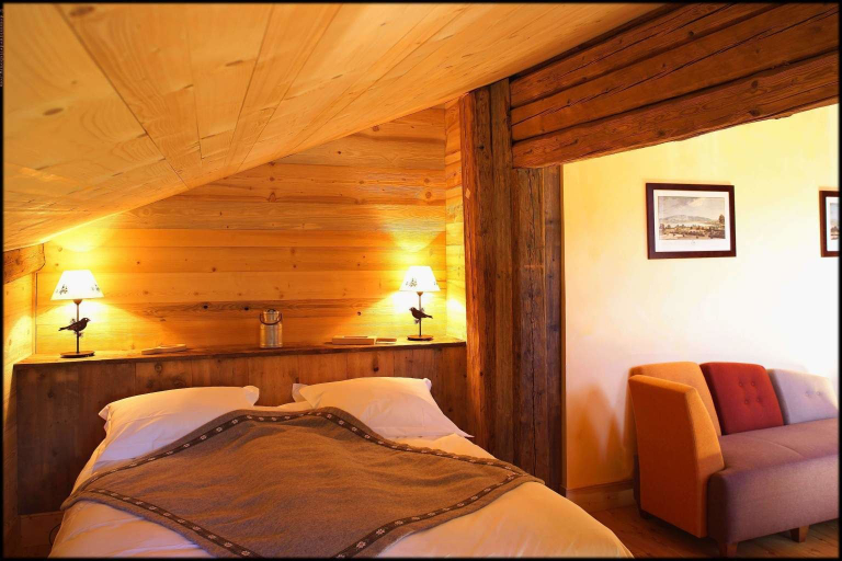 Bedroom 3, La Ferme du Chozal, Savoie