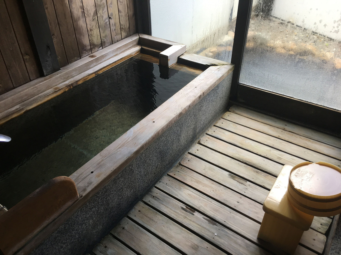 Bathroom 4, Okada Ryokan Warakutei, Takayama