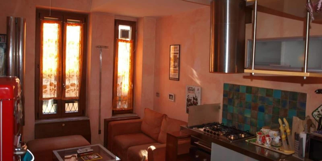 Living area 5, Testaccio 2 bedroom design, Rome