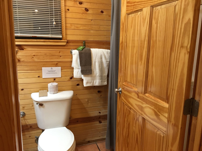 Bathroom 4, Frio Springs Lodges, Real